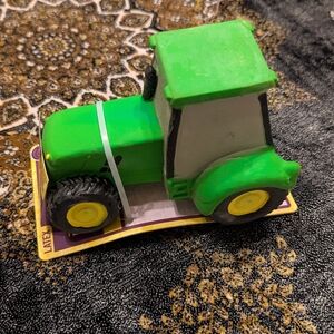 Brand New Doggy John Deere Looking Squeak Toy